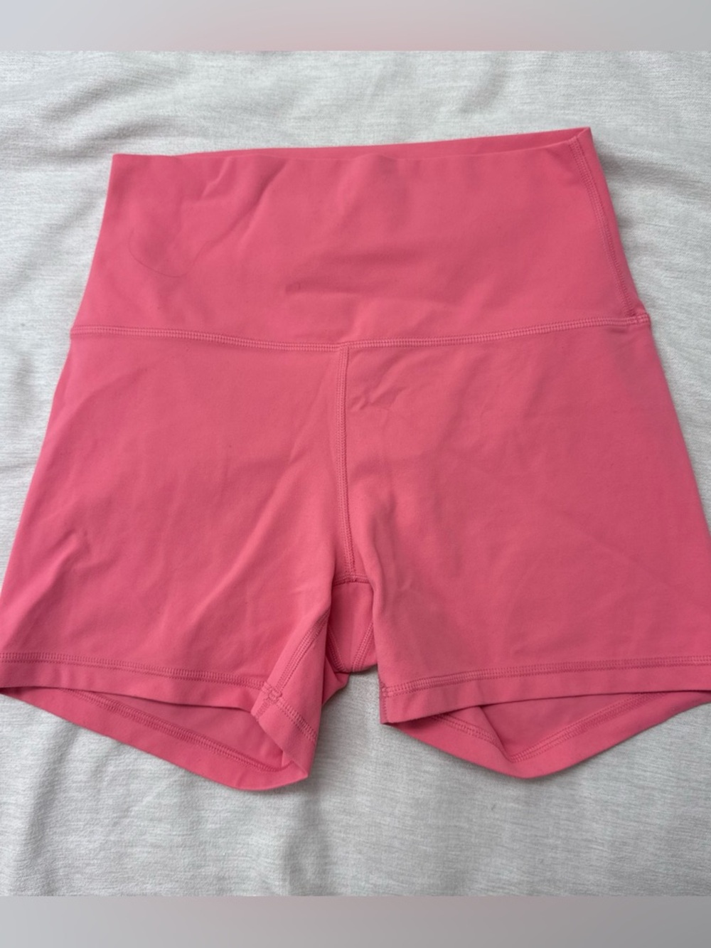 Coral Crz-yoga Biker Shorts